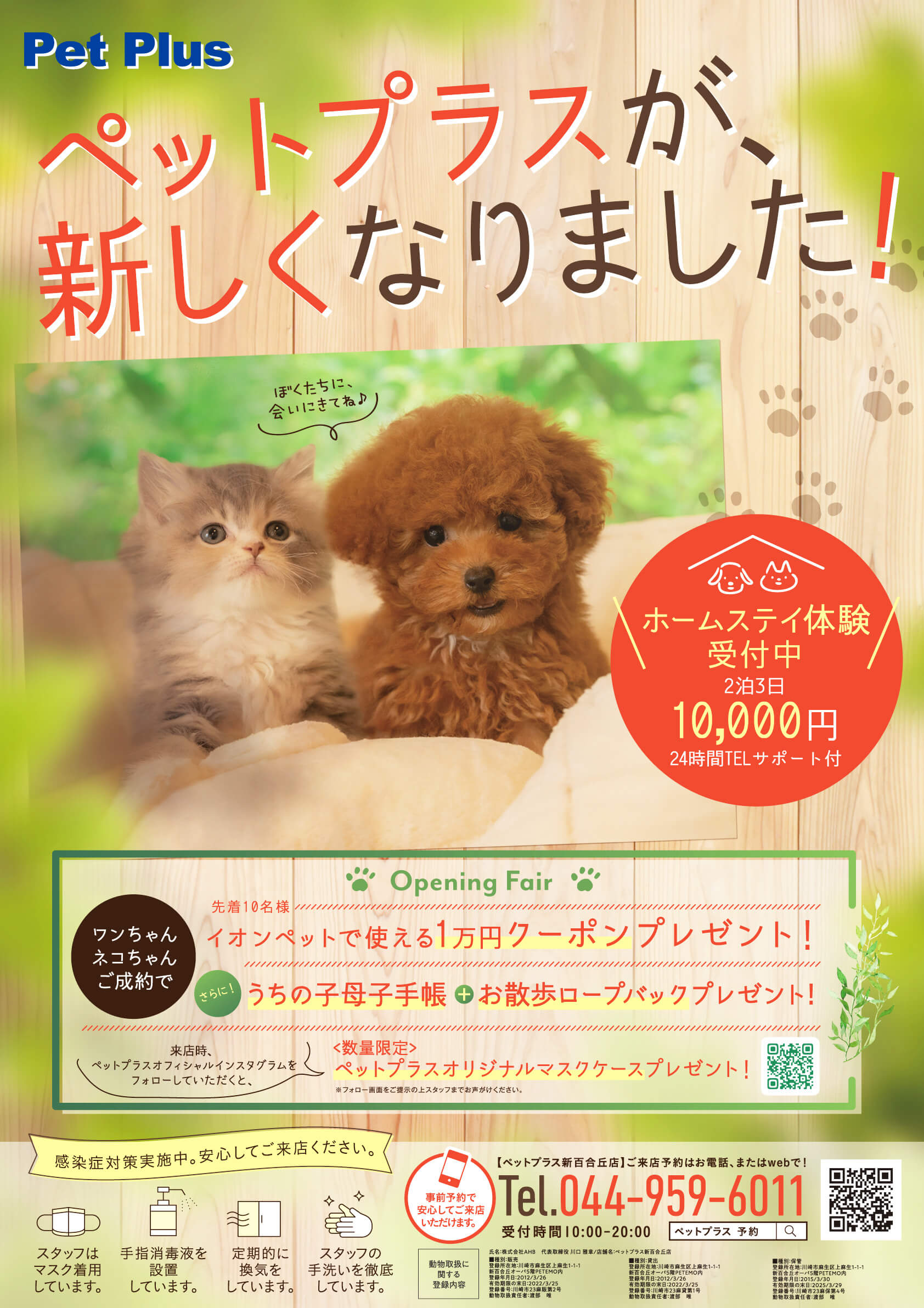 画像添付テスト　リンクファイル共存パターン　2020年10月16日（金）PetPlus ペットプラス新百合丘店オープン！